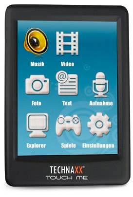 Technaxx TouchMe Touchscreen PMP