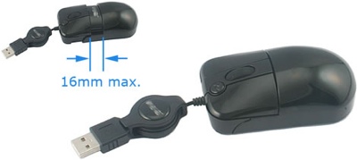 Adjustable USB Mini Mouse