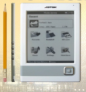 Astak Mentor e-Book Reader