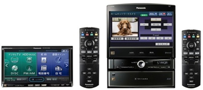 Panasonic Strada CN-HX1000D and CN-HW1000D Navigator