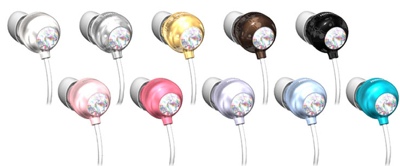 Hitachi Maxell HP-CN11 Crystal Earphones