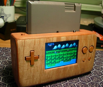 Wooden Portable NES