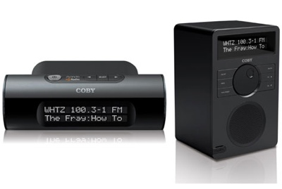 Coby HDR-700 and HDR-650 HD Radios