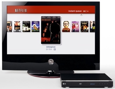 LG BD300 Blu-ray Player Streams Netflix