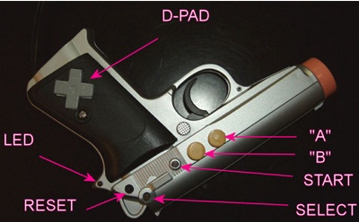 NES inside a Light Gun