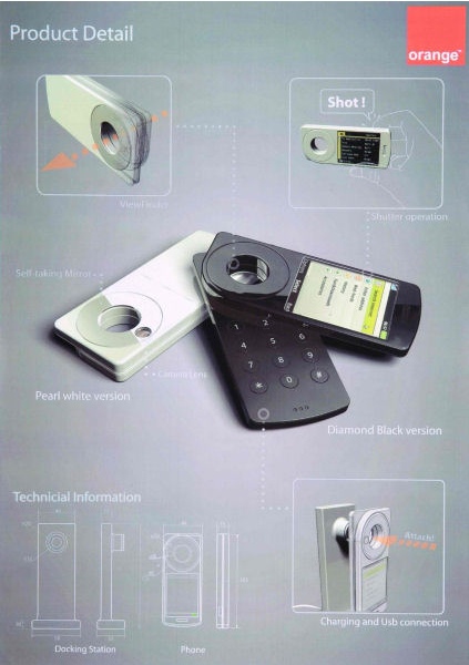 Orange Hole Concept Phone