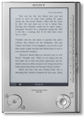 Sony PRS-505 eBook Reader