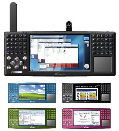 WiBrain I1 UMPC with Atom, HSDPA and SSD