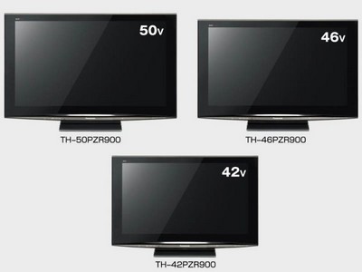 Panasonic Viera PZR900 series HDTVs