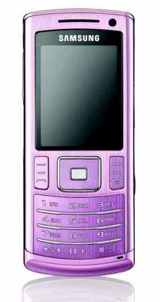 Samsung U800 Soulb in Pink for Breast Cancer Awareness