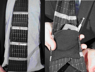 Solar Wearables Tie