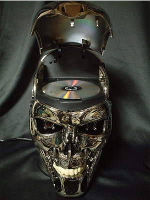 Terminator Head DVD Player