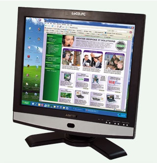 Akhter LoCO2PC All-in-One Green PC