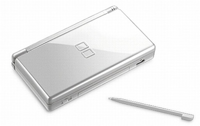 Metallic Silver Nintendo DS