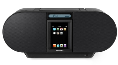 Sony ZS-S4iP iPod/iPhone boombox