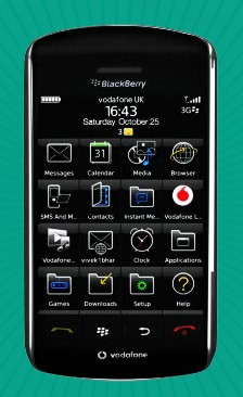 BlackBerry Storm 9500 from Vodafone UK