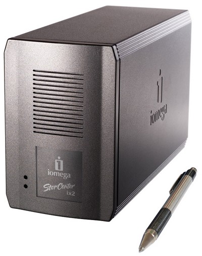 Iomega StorCenter ix2 Network Storage with Bluetooth