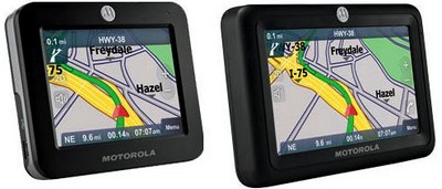 Motorola MOTONAV TN20 and TN30 GPS Systems