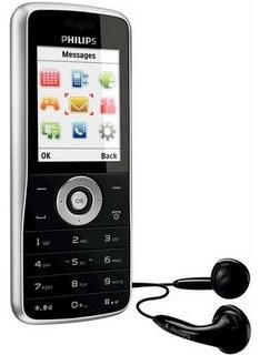 Philips E100 budget Music phone