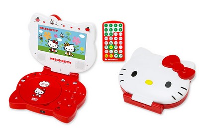 Sanrio Hello Kitty Portable DVD Player