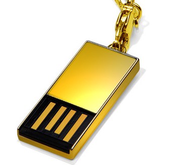 Super Talent 18-Carat Solid Gold Pico-C USB Drive