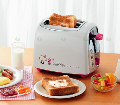 TwinBird TS-4654KT Hello Kitty Toaster