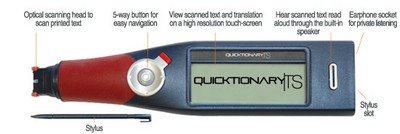 Wizcom Quicktionary TS Portable Scanning Translator