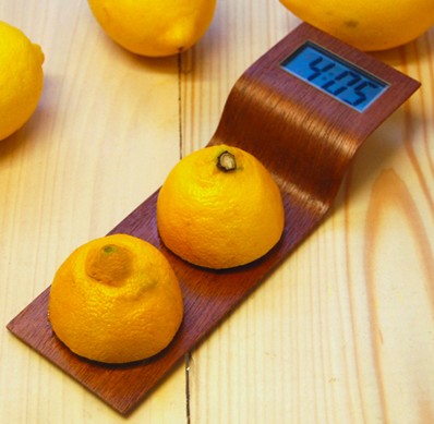 Citrus - Lemon-powered clock