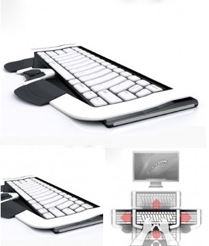 Glide Keyboard Mouse concept