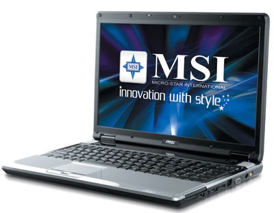 MSI EX623 Entertainment Laptop