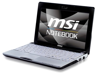 MSI Wind U120H HSDPA 3.5G Netbook