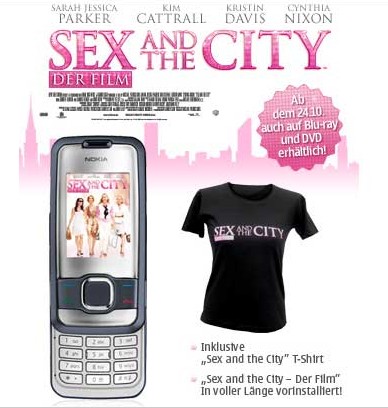 Nokia 7610 Supernova Sex and the City Edition