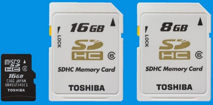 Toshiba SD-C16G 16GB microSDHC