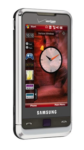 Verizon Samsung Omnia smartphone