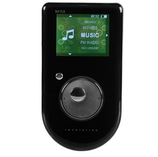 Baylis Revolution wind-up MP3 player