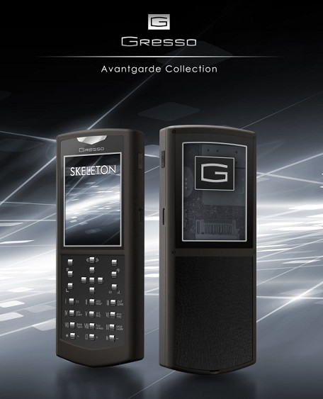 Gresso Avantgarde Skeleton Luxury Smartphone