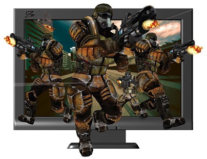 iZ3D 3D Monitor Display