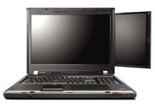 Lenovo ThinkPad W700 with Second Display and Palm Rest digitizer