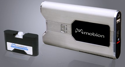 MTI Micro Mobion fuel cell charger with removable cartridge