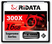 Ridata 16GB 300X CompactFlash Memory Card