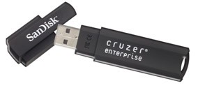 SanDisk Cruzer Enterprise Secure USB flash drive OS X