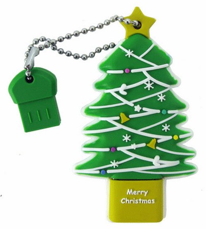 Super Talent RB-TREE-8G Christmas Tree USB Flash Drive