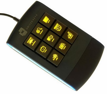 United Keys OLED display-key Keypad