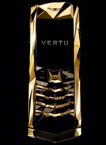 Vertu Boucheron 150 Solid Gold Luxury Phone