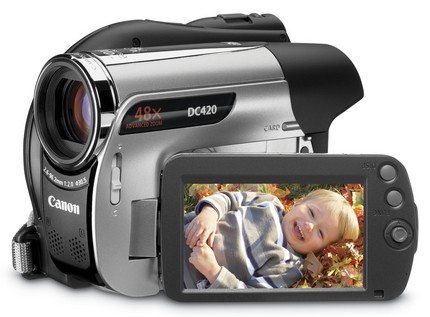 Canon DC420 dvd camcorder