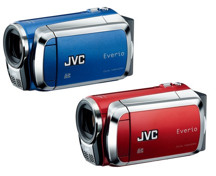 JVC Everio GZ-MS130 and GZ-MS120 Flash Camcorders