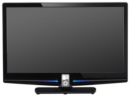 JVC TeleDock P300 and P500 series LCD HDTVs with integrated iPod dock