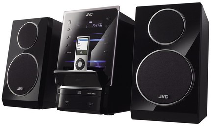 JVC UX-LP5 mini audio system ipod dock