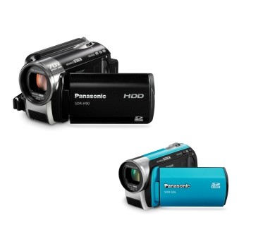 Panasonic SDR-H90 and SDR-S26 70X Zoom Camcorders