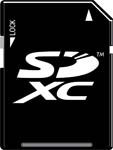 SDXC Memory card with 2TB Capaity